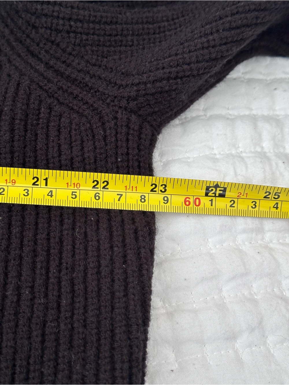 Ann Taylor Hooded long Black button Cardigan Sweater Sz L - Picture 4 of 9